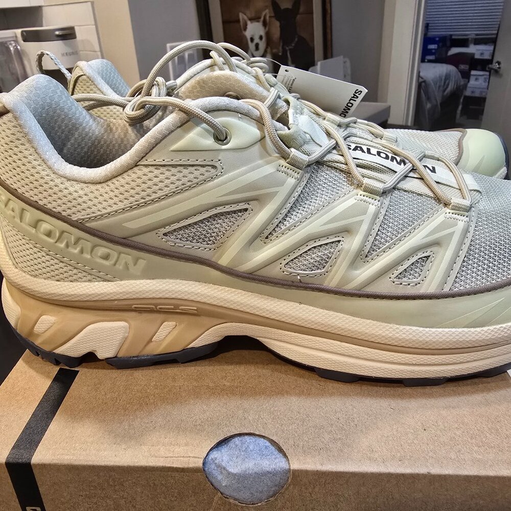Salomon XT-6 Expanse Men's Alfalfa/Aloe Wash L47445600 Shoes Sneakers SZ 10.5